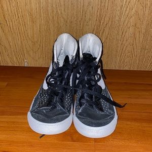 Worn girls Nike 77 blazers